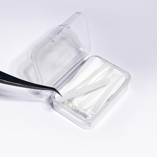 PERMANIA White Lash Lift Paper Strips, 1000P Lash Perm & Curling Ribbons
