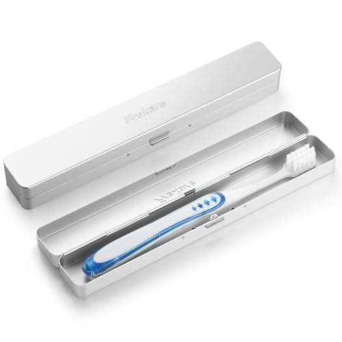 Aluminum Toothbrush Travel Case - Portable Holder for Travel