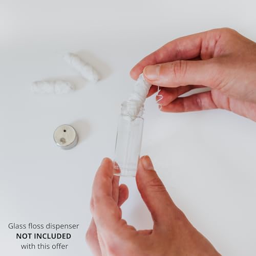 TreeBird Unflavored Silk Dental Floss Refills - Eco-Friendly 5 x 33yd Spools, Waxed with Candelilla