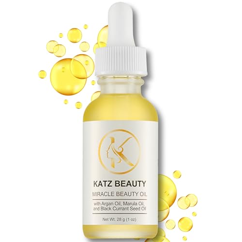 Katz Beauty Miracle Hydrating Face Oil - Anti-Aging Glow & Gua Sha Oil