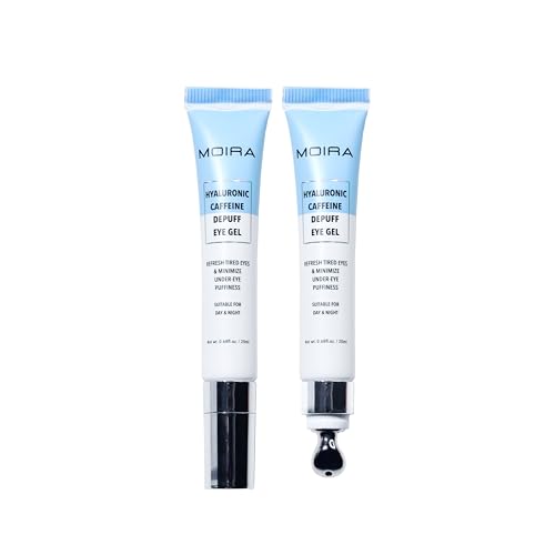 Moira Hyaluronic Caffeine Depuff Eye Gel - Soothes & Hydrates Eye Area