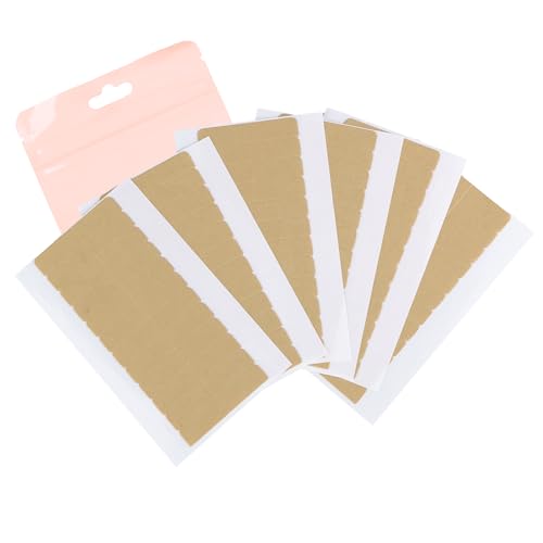 GOO GOO Double-Sided Adhesive Tape for Hair Extensions, 72 Pcs - 1.6 x 0.3 Inch