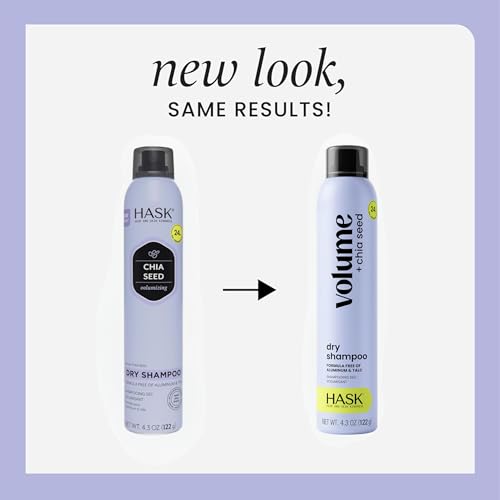 HASK Volumize Chia Seed Dry Shampoo - 8.1 oz | Adds Volume & Absorbs Oil
