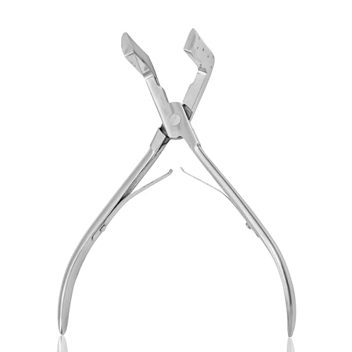 SIVOTE Tape-In Hair Extension Plier S - Stainless Steel Clamp Tool with Silicone Pads