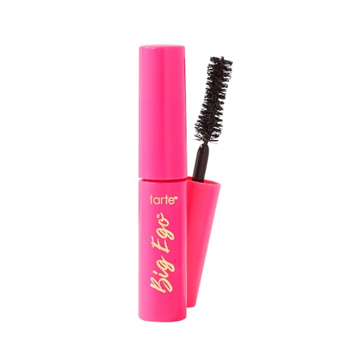 tarte Big Ego Vegan Mascara, Ultra-Black Volumizing Formula, 0.15 fl oz