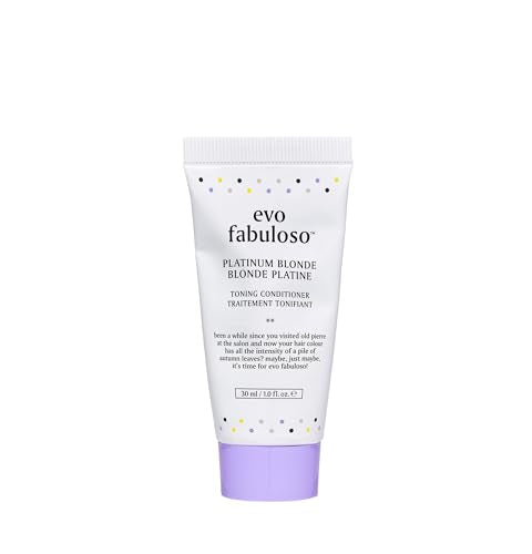 EVO Fabuloso Platinum Blonde Toning Conditioner - 1.0 fl. oz. Travel Size