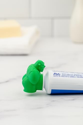 Shrek TubeCapz Funny Toothpaste Topper with 2 Adapters for Crest & Colgate Tubes (Shrek) - USA Made