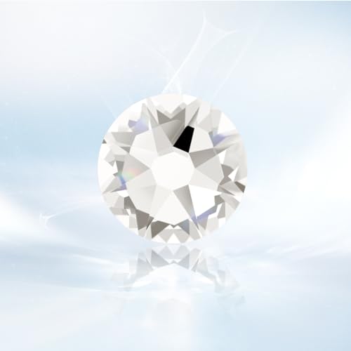 Novani Crystal Clear Flat Back Rhinestones, SS6, 1440pcs Non-Hotfix