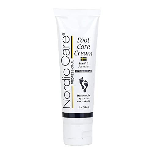 Nordic Care Foot Cream 3oz - Intensive Repair for Dry Cracked Heels
