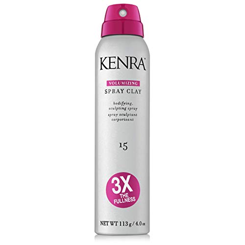 Kenra Volumizing Spray Clay 15 - 4oz Fullness & Texture Spray for All Hair Types