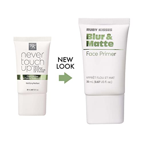 Ruby Kisses Matte Face Primer - Pore Minimizer & Shine Control for Oily Skin