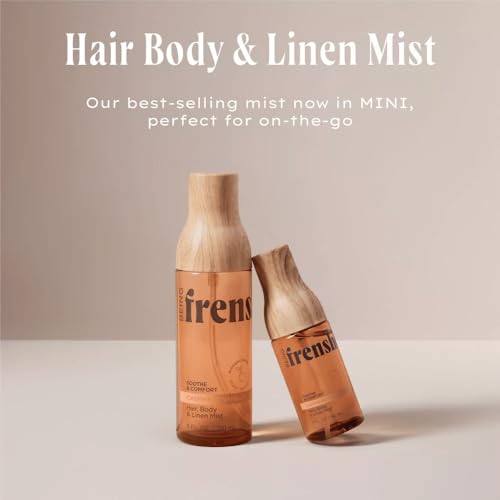 Being Frenshe Cashmere Vanilla | HAIR AND BODY LINEN MIST | Comes with the Makeup Remover Pads Gift, 2 fl oz
