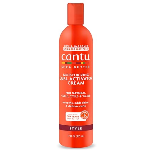 Cantu Moisturizing Curl Activator Cream & Coil Calm Detangler Bundle