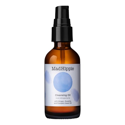 Mad Hippie Cleansing Oil for Face - Gentle Makeup Remover & Facial Cleanser, 2 Fl Oz