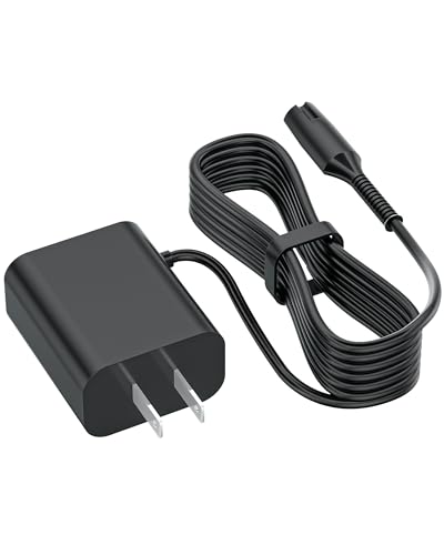 vhbw 4.5V Power Charger Cord for BaBylissPRO FXFS2 Double Foil Shaver - 5.9ft