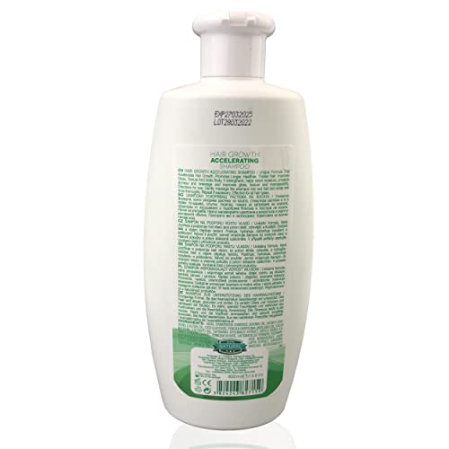 Hristina Natural Hair Growth Shampoo with Jojoba & Argan Oils, 13.5 oz