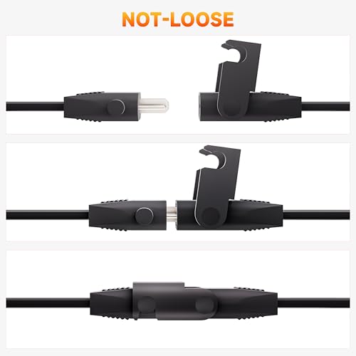 Okin 8.2 ft Replacement Power Cord for Electric Recliners & Lift Chairs