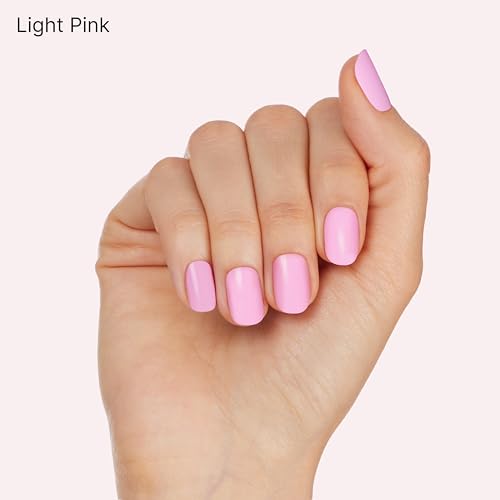 Dashing Diva Chromagic Gel Nail Strips Pink Orbit - Easy UV-Free, Chip Resistant, Long-Lasting Chrome Manicure