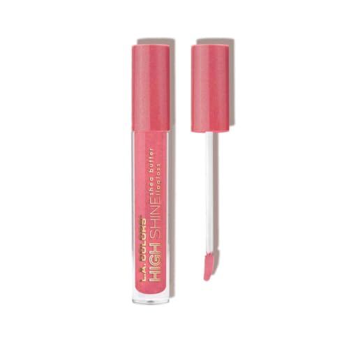 L.A. COLORS High Shine Lip Gloss - Playful CLG936, Moisturizing & Glossy