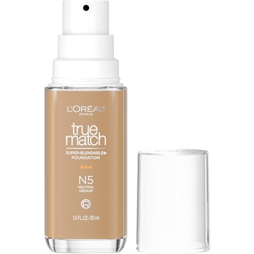 L'Oreal Paris True Match Medium Coverage Liquid Foundation - N5