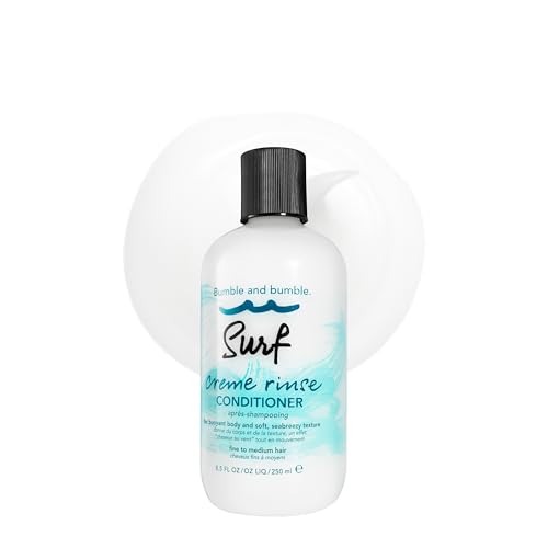 Bumble and bumble. Surf Creme Rinse Texturizing Conditioner | Adds Lightweight Seabreezy Texture | Volumizing + Hydrating |For Fine to Medium Wavy, Straight Hair, 8.5 Fl Oz