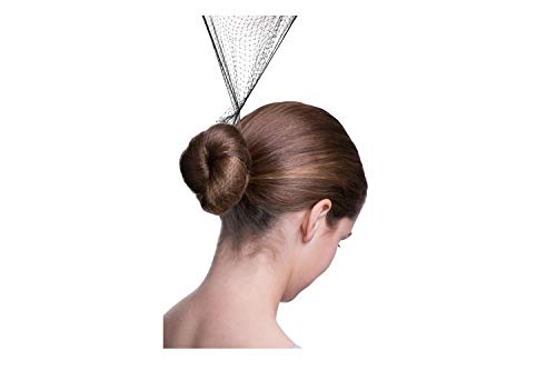 Bloch Dark Brown Hair Nets - 3 Pack for Neat Buns