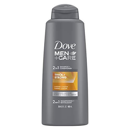 Dove Men+Care Thickening 2-in-1 Shampoo & Conditioner for Thinning Hair, 20.4 Fl Oz