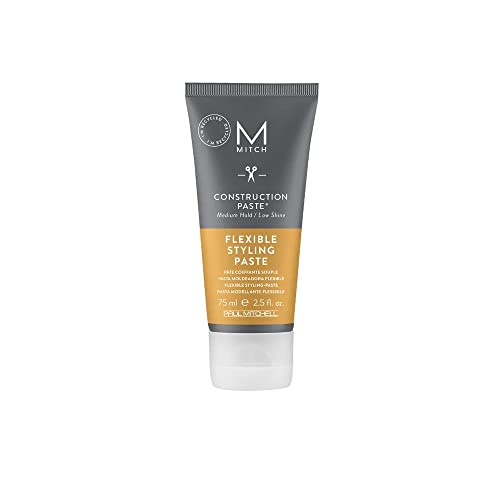 MITCH Construction Paste for Men - Medium Hold & Low Shine, 2.5 oz