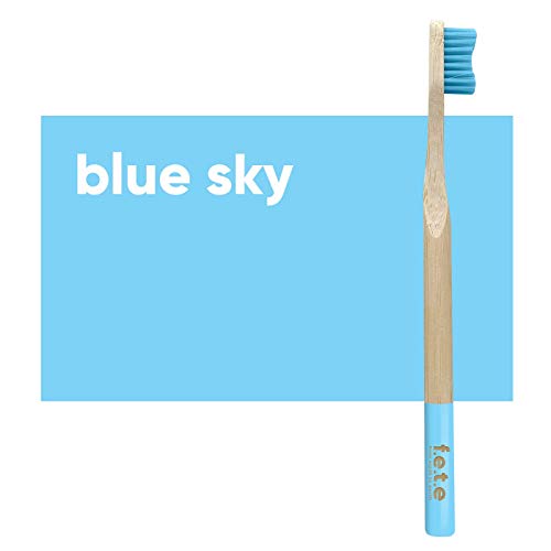 Biodegradable Bamboo Toothbrush - Soft Bristles, Eco-Friendly, Recyclable Handle