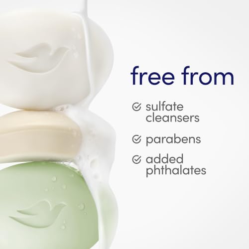 Dove FIFA Beauty Bar Soap with Palo Santo & Sage Oil, 6 Count