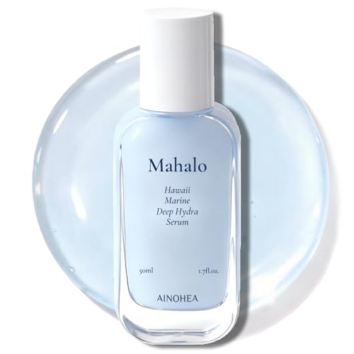 AINOHEA Mahalo Deep Hydra Serum – Cooling & Hydrating Marine Face Serum 50ml