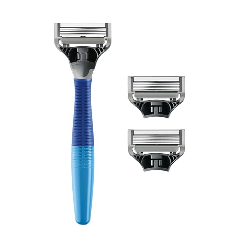 Harry's Original Shaving Kit for Men - Razor & 3 Blade Refills