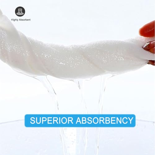 400 GSM Ultra Absorbent Microfiber Cleaning Cloths - 12 Pack