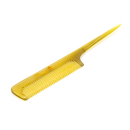 Breezelike Sheep Horn Hair Comb for Women - Fine Tooth Tail Comb
