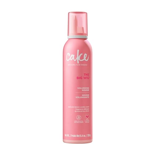 Cake Beauty Big Wig Volumizing Mousse - 8.4oz, Flexible Hold & Heat Protection