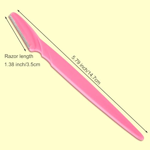 66 Pcs Eyebrow & Face Razor Set for Women & Men with Protective Cover - Safe & Easy to Use