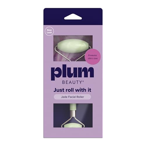 Plum Beauty Jade Roller & Gua Sha Set for Lifting & Drainage