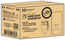 Azure Foam Hand Soap Dispenser Kit - Wall Mount with 1L Refill Cartridge | Professional Use Only