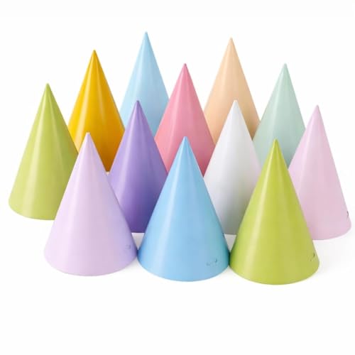 Pre-Assembled Birthday Party Hats for Adults - Fun Headwear for Celebrations