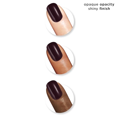 Sally Hansen Miracle Gel Nail Polish Cabernet With Bae 0.5 Fl Oz Long Lasting No UV Needed