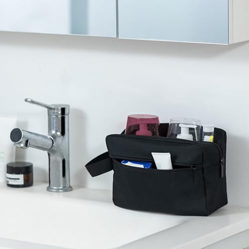 Elviros Travel Toiletry Bag for Men & Women - Compact & Durable