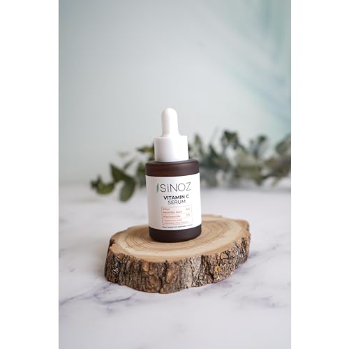 Sinoz Vitamin C Brightening Face Serum with Hyaluronic Acid - 30ml