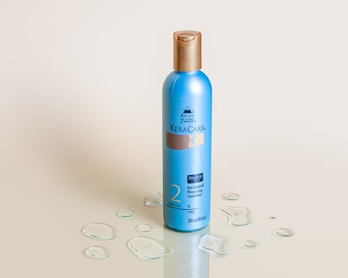 KeraCare Moisturizing Conditioner for Dry & Itchy Scalp 8 oz with Flax Seed & Coconut Oil