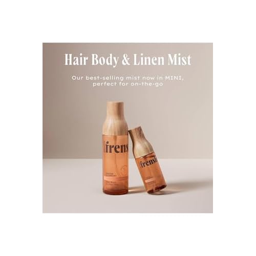 FRENSHE Being Hair, Body & Linen Mist, Multi-Purpose Fragrance with Essential Oils (2 fl oz, Cashmere Vanilla)