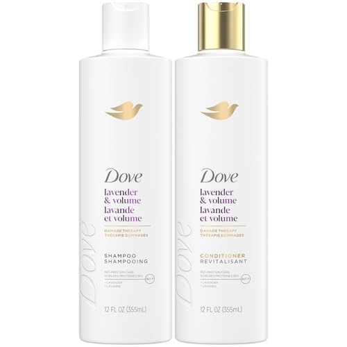 Dove Lavender & Volume Shampoo and Conditioner Set – 12 Oz