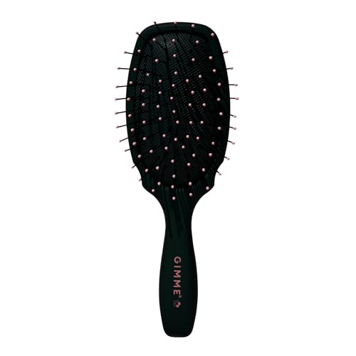 GIMME Mini Travel Detangler Brush for Fine Hair - Anti-Static & Flexible Bristles