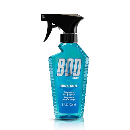 BOD Man Body Spray Bundle: Blue Surf & Most Wanted 8 fl oz