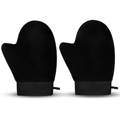 ÖkoStamm Self Tanning Mitt Set – 2 Pack, Washable & Reusable