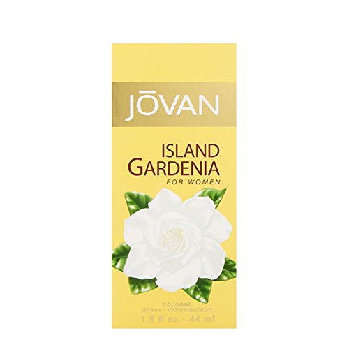 Jovan Island Gardenia Eau de Cologne Spray - Floral Women's Perfume, 1.5 fl oz