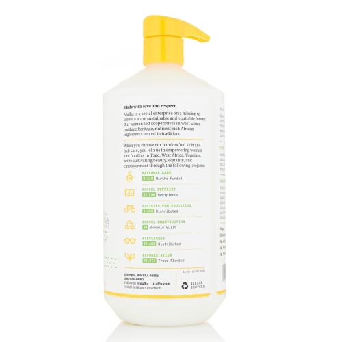 Alaffia EveryDay Coconut Conditioner 32 Oz - Hydrating, Detangler, Frizz Control